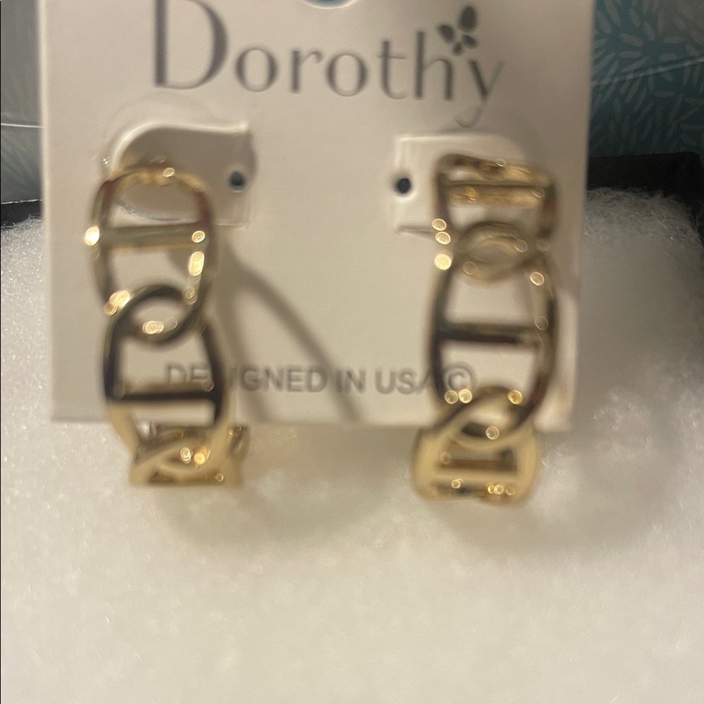 Gold Hoop Earrings